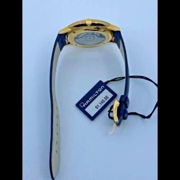 HAMILTON INTRA-MATIC 42mm Automatic Brown Dial Leather Men's Watch H38745501 - Picture 4 of 7